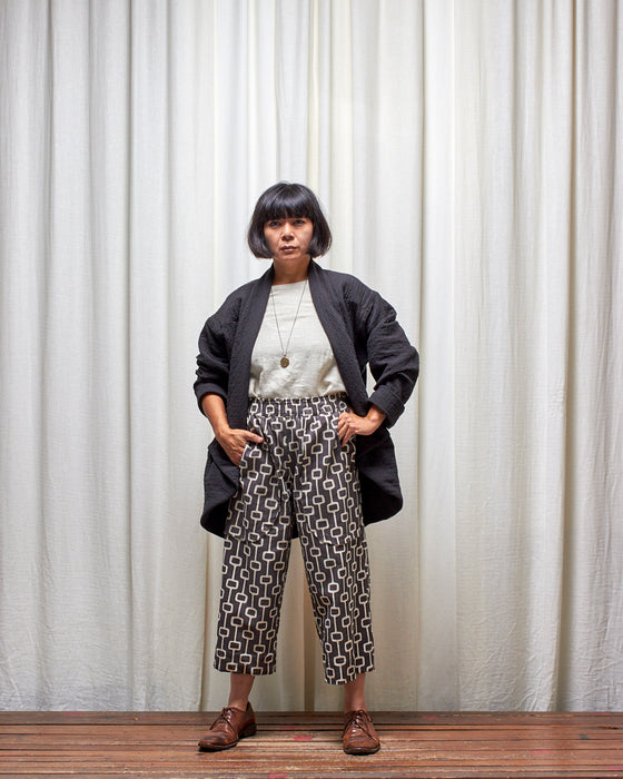 THE WRITER top - Natural Herringbone