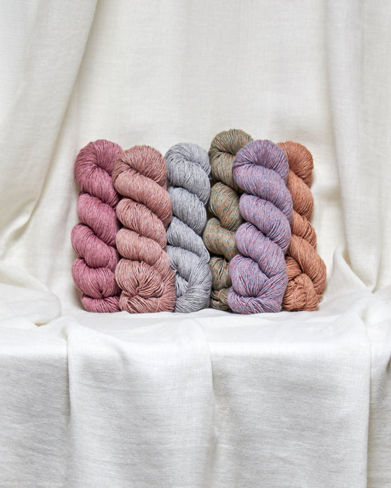 FIELDS 8 UPCYCLED YARN - Tingle Marle | MRS WOO X DEMPSTAH