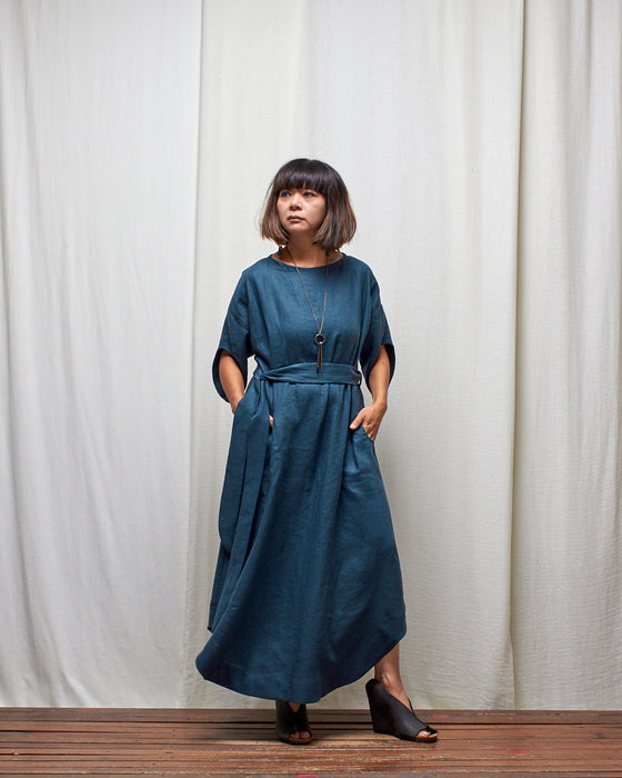 ALIAS dress - Deep Blue Teal