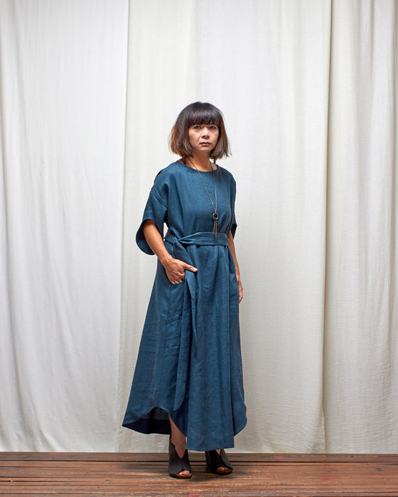 ALIAS dress - Deep Blue Teal