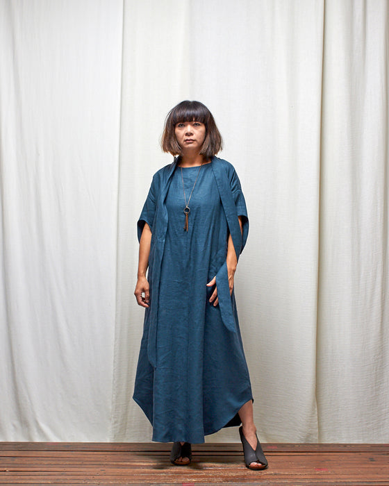 ALIAS dress - Deep Blue Teal