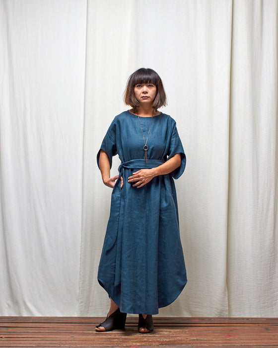 ALIAS dress - Deep Blue Teal