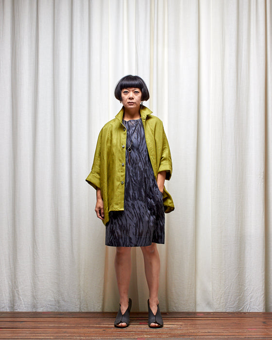 ASSIN dress - Dark Silver Bark