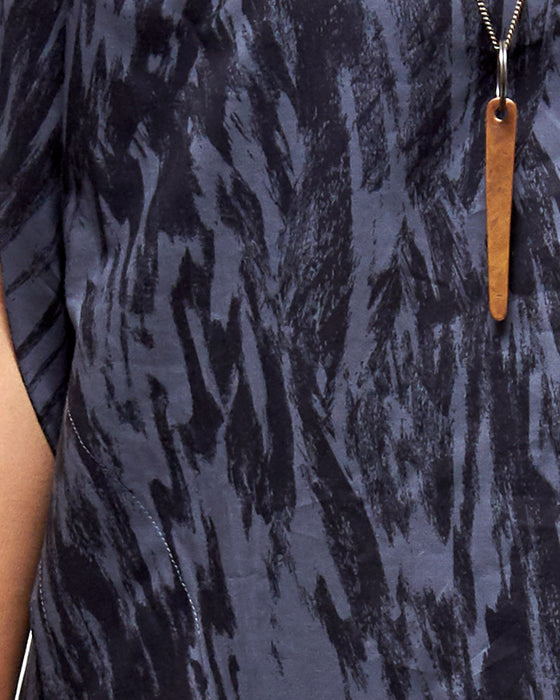 ASSIN dress - Dark Silver Bark