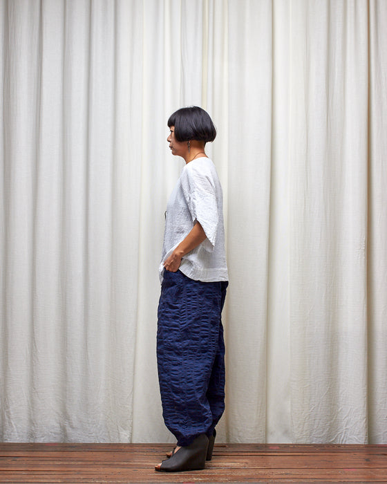 AVATAR CRINKLE top - White