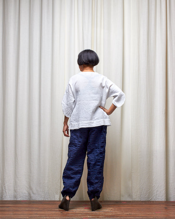 AVATAR CRINKLE top - White