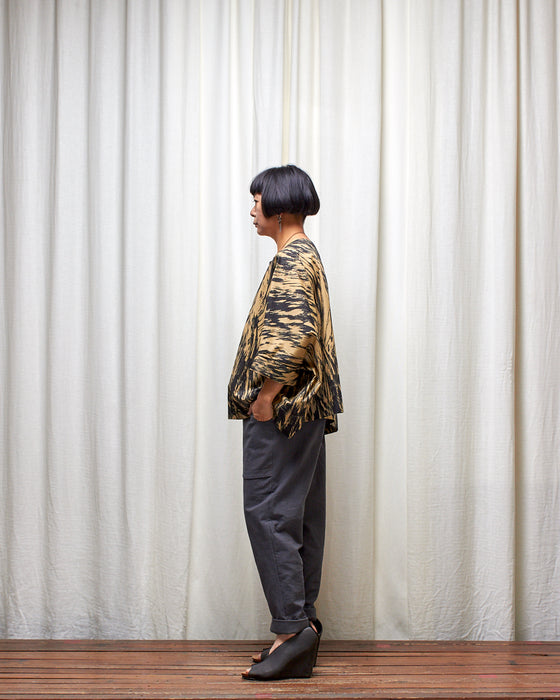 ECLIPSE CROP top - Antique Gold Bark