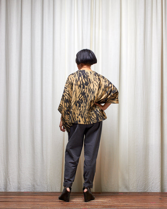 ECLIPSE CROP top - Antique Gold Bark