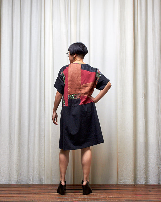 FIELD STUDY dress - Firecracker Mix