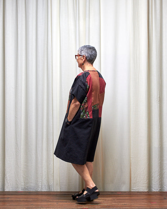 FIELD STUDY dress - Firecracker Mix