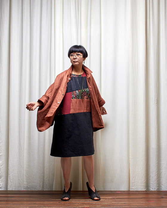 FIELD STUDY dress - Firecracker Mix