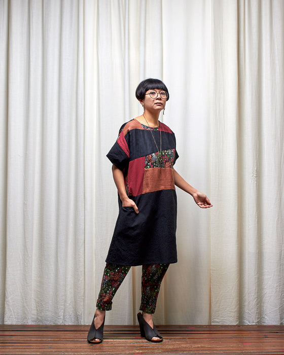 FIELD STUDY dress - Firecracker Mix
