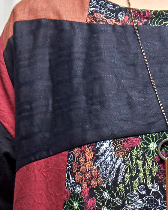 FIELD STUDY dress - Firecracker Mix