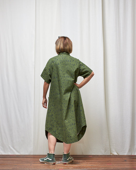 INCONSEQUENCE dress - Arounna Leafy Greens LAST CHANCE