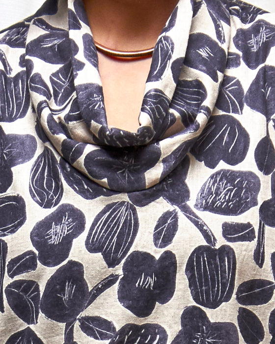 INCONSEQUENCE dress - Charcoal Seed Flowers