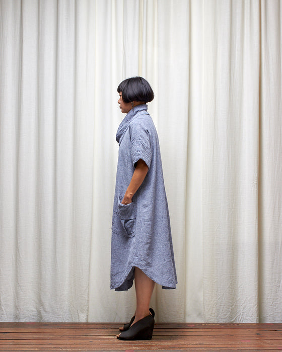 INCONSEQUENCE CRINKLE dress - Grey Marle