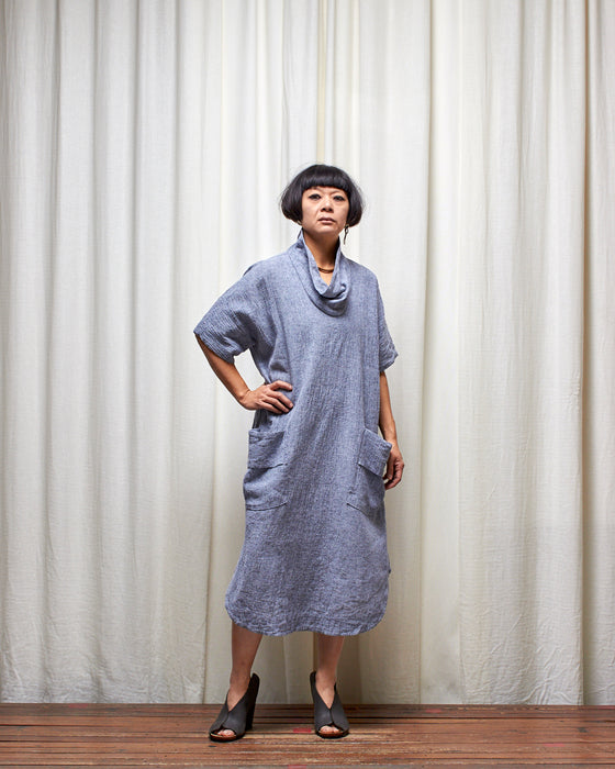 INCONSEQUENCE CRINKLE dress - Grey Marle