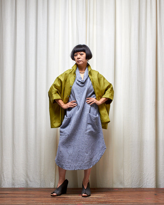 INCONSEQUENCE CRINKLE dress - Grey Marle