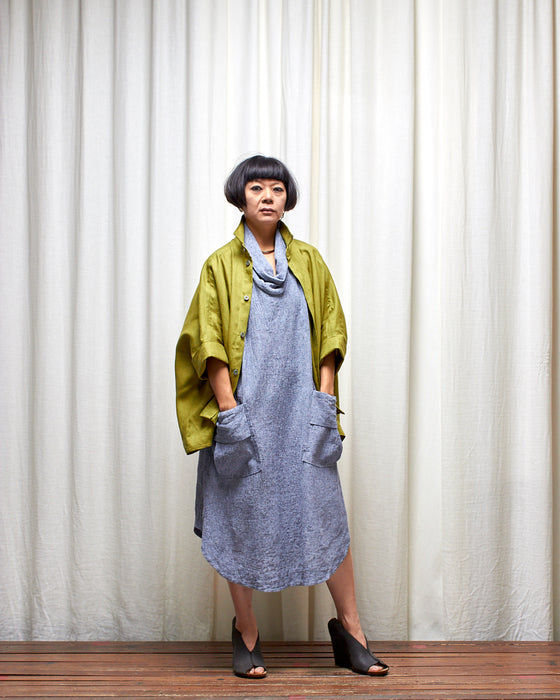 INCONSEQUENCE CRINKLE dress - Grey Marle