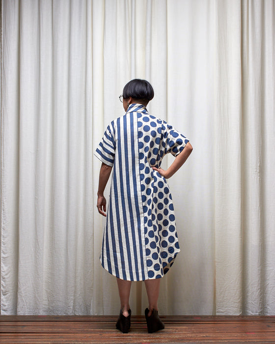 INCONSEQUENCE SPLICE dress - Dots and Stripes