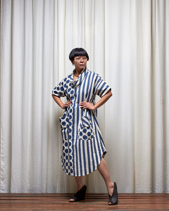 INCONSEQUENCE SPLICE dress - Dots and Stripes