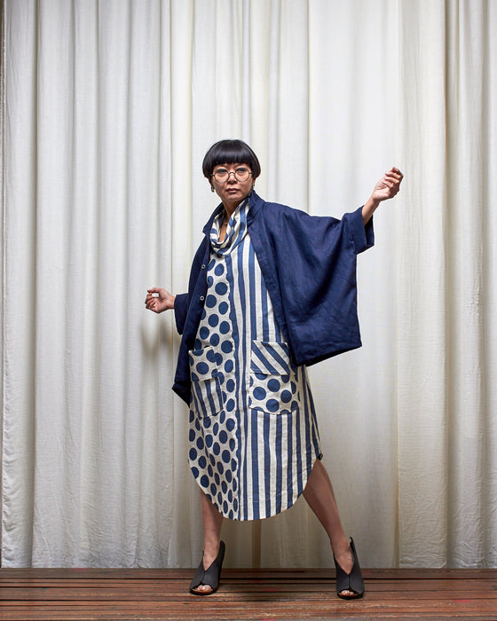 INCONSEQUENCE SPLICE dress - Dots and Stripes