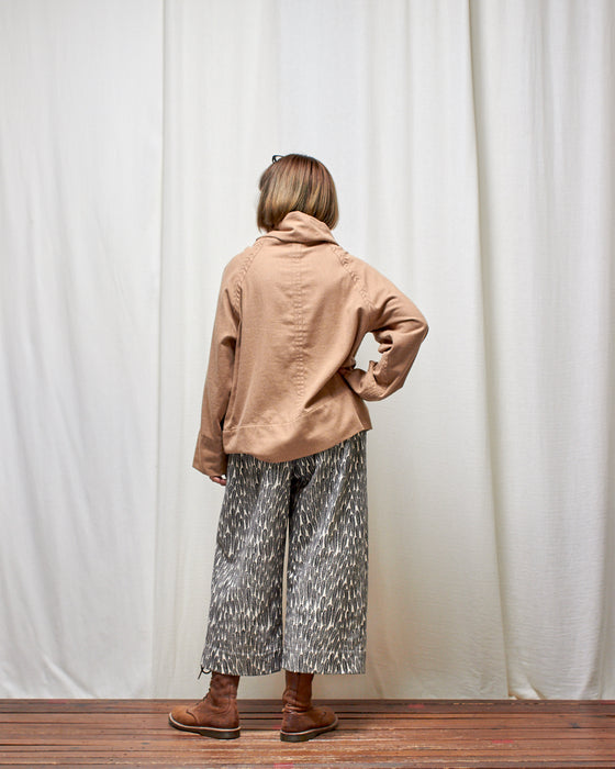 IRREVERSIBLE pullover - Sand Brushed Cotton LAST CHANCE