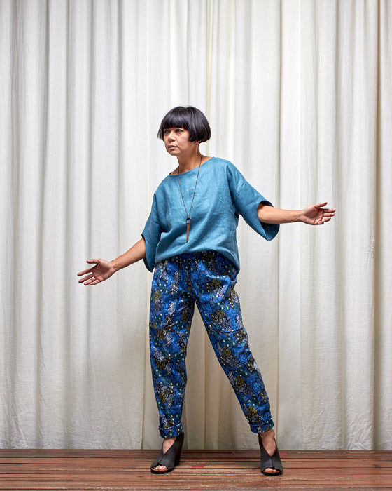 LAZY SUSAN pants - Blues Explosion