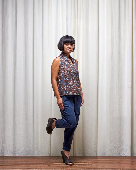 LAZY SUSAN pants - Crushed Dusty Navy