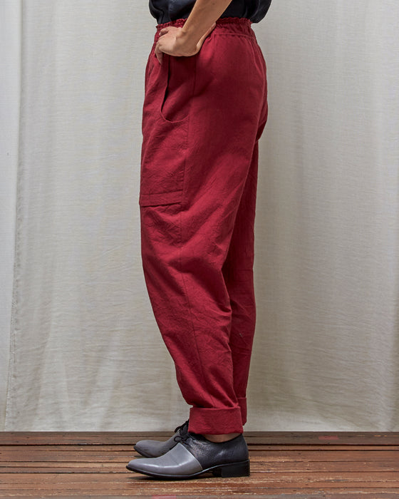 LAZY SUSAN pants - Crushed Pomegranate