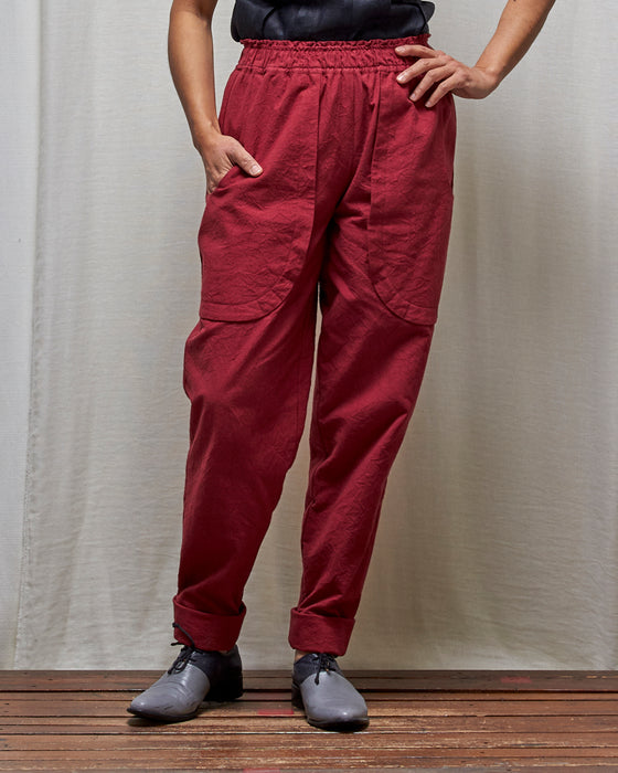 LAZY SUSAN pants - Crushed Pomegranate