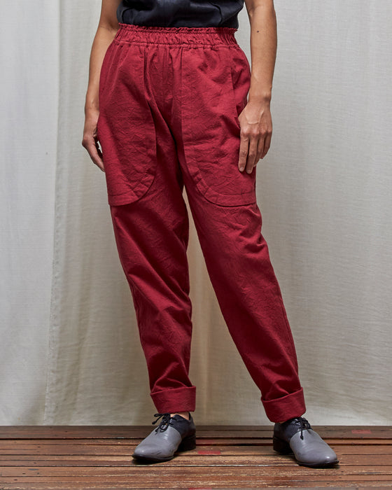 LAZY SUSAN pants - Crushed Pomegranate