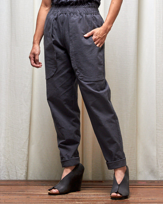 LAZY SUSAN pants - Crushed Smoke