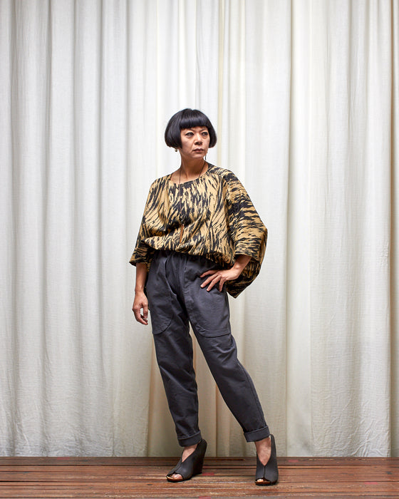 LAZY SUSAN pants - Crushed Smoke