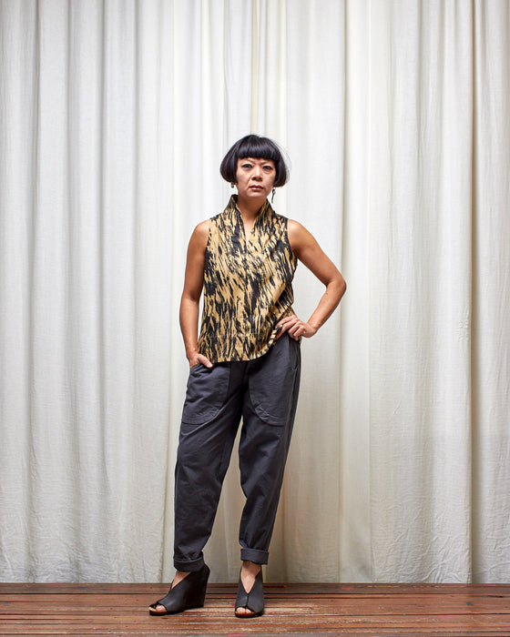 LAZY SUSAN pants - Crushed Smoke