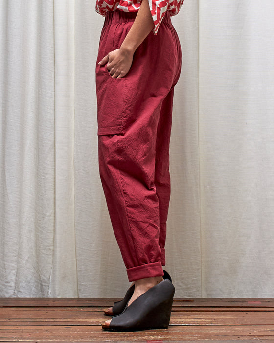 LAZY SUSAN pants - Crushed Pomegranate