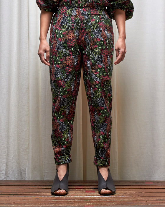 LAZY SUSAN pants - Firecracker