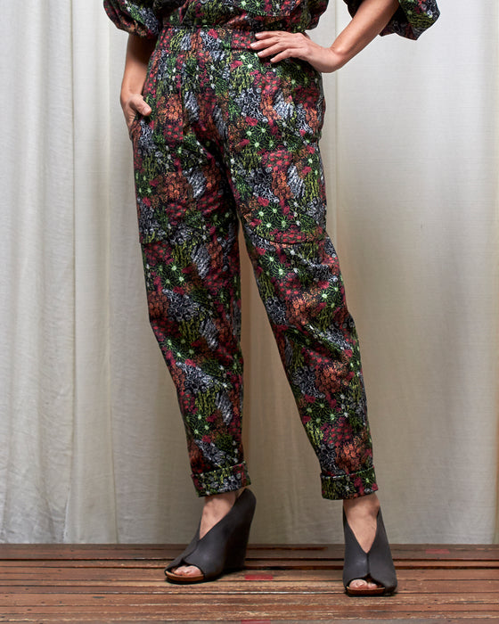 LAZY SUSAN pants - Firecracker