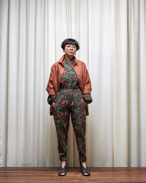LAZY SUSAN pants - Firecracker