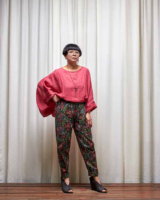 LAZY SUSAN pants - Firecracker
