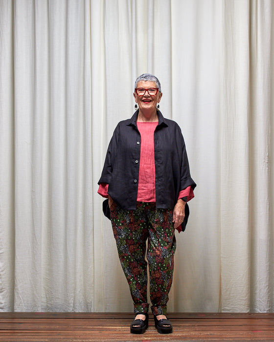 LAZY SUSAN pants - Firecracker