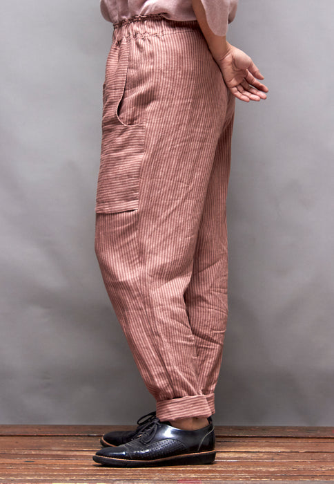 LAZY SUSAN pants - Musk Stripe
