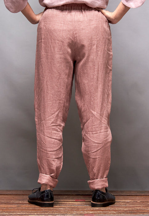 LAZY SUSAN pants - Musk Stripe