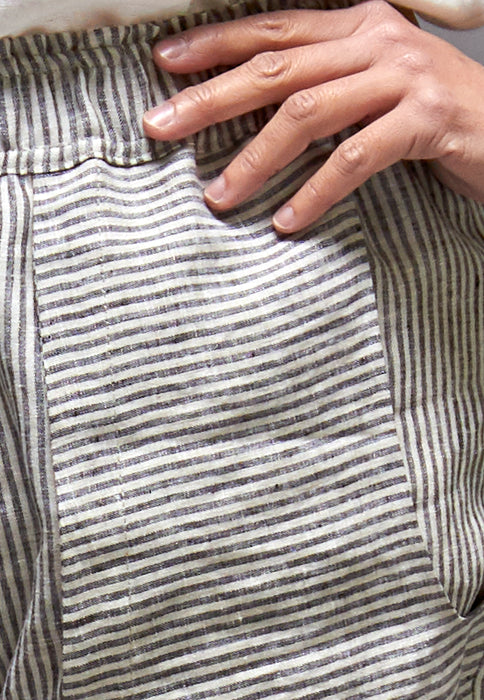 LAZY SUSAN pants - Pebble Stripe LUCKY LAST