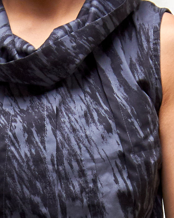 MISS MARY MACK top - Dark Silver Bark