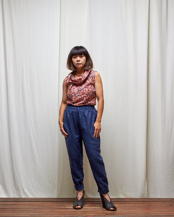 ROVING pants - Antique Navy