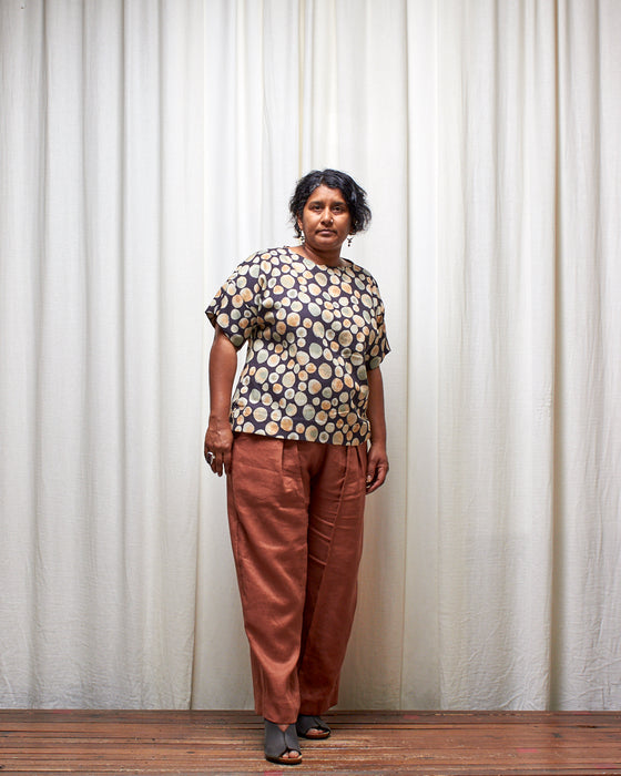 SHADOWPLAY top - Inky Bubble Tea