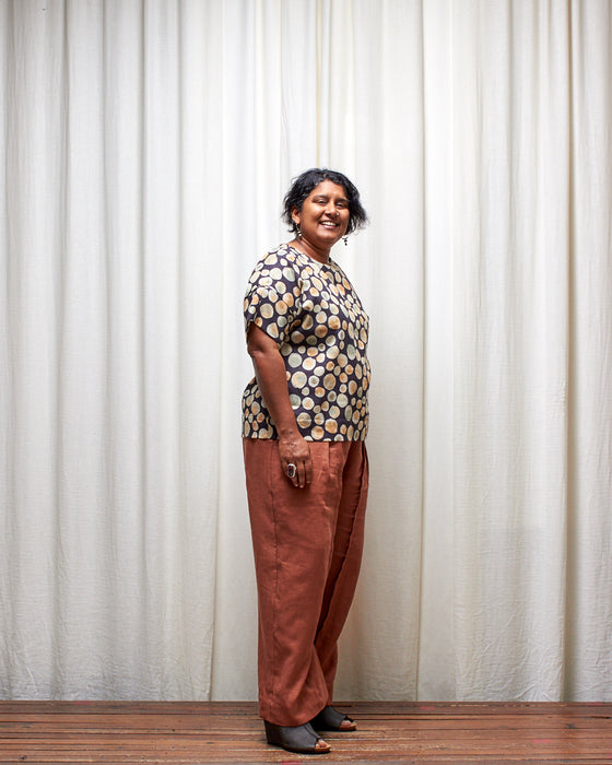 SHADOWPLAY top - Inky Bubble Tea