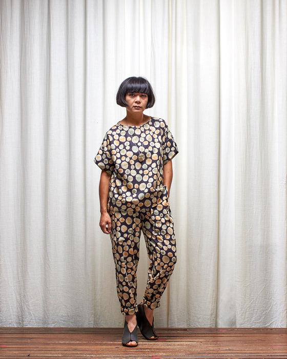 SHADOWPLAY top - Inky Bubble Tea