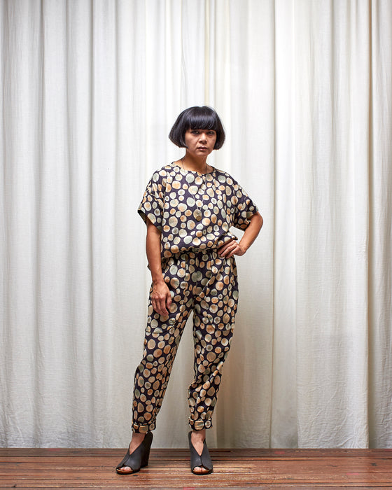 SHADOWPLAY top - Inky Bubble Tea